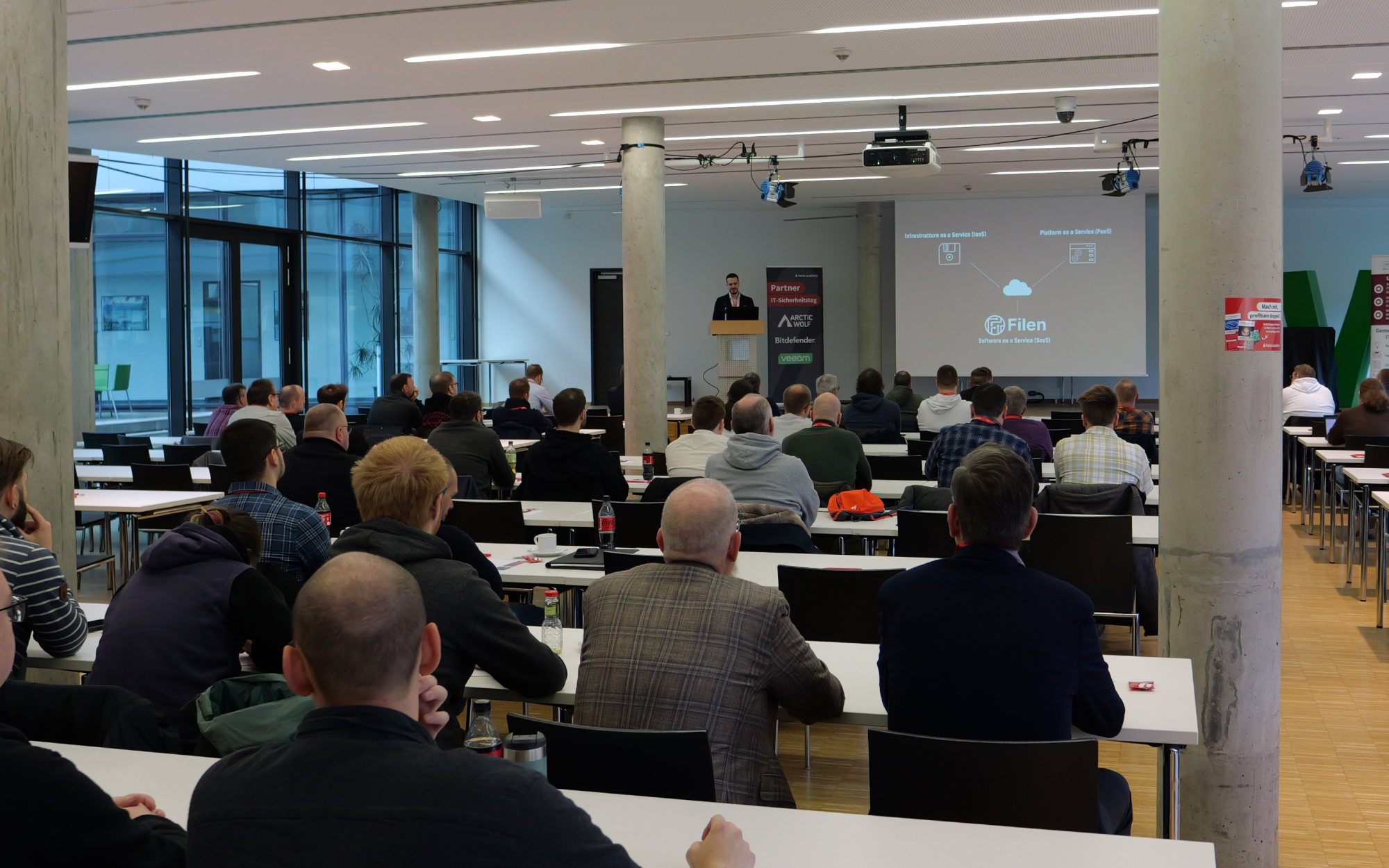 Filen at the Heise IT-Security day